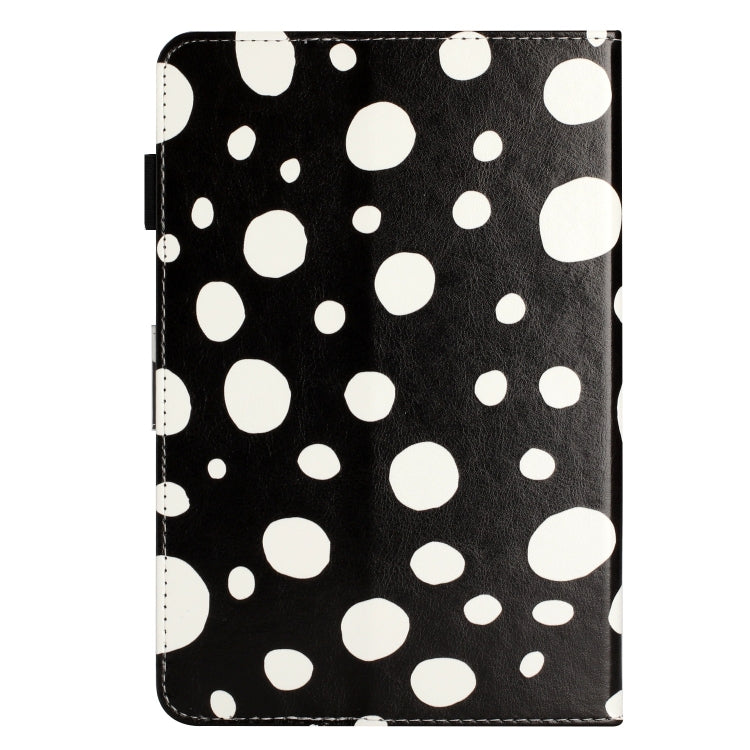 10 inch Dot Pattern Leather Tablet Case(Black White Dot) - 10 - 11 inch by buy2fix | Online Shopping UK | buy2fix