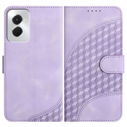 For Motorola Moto G Power 5G 2024 Elephant Head Embossed Phone Leather Case with Lanyard(Light Purple) by buy2fix
