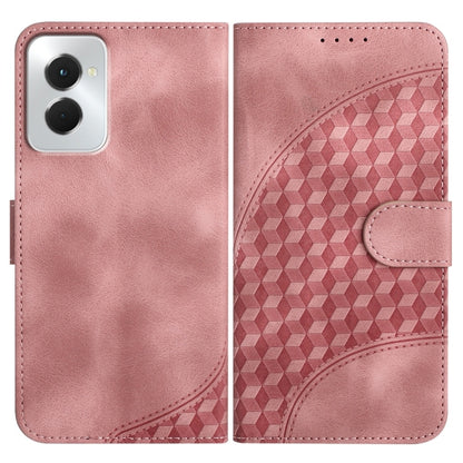 For Motorola Moto G Power 5G 2024 Elephant Head Embossed Phone Leather Case with Lanyard(Pink) by buy2fix