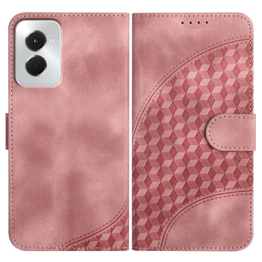 For Motorola Moto G Power 5G 2024 Elephant Head Embossed Phone Leather Case with Lanyard(Pink) by buy2fix