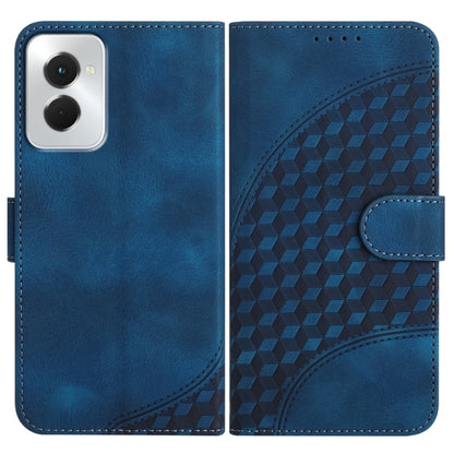 For Motorola Moto G Power 5G 2024 Elephant Head Embossed Phone Leather Case with Lanyard(Royal Blue) by buy2fix