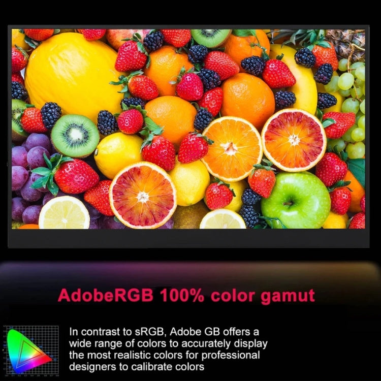 14 inch HDR 2560x1600P IPS Screen Portable Monitor(EU Plug) by buy2fix