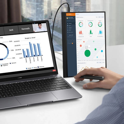 15.6 inch HDR 1080P IPS Screen Portable Monitor(No Charger) by buy2fix