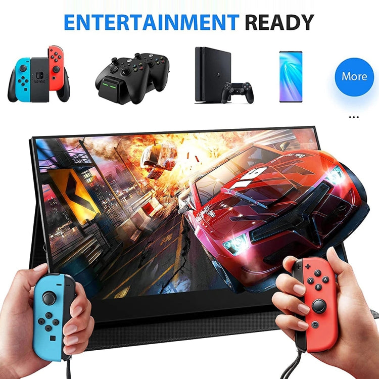 15.6 inch HDR 1080P IPS Screen Portable Monitor(No Charger) by buy2fix