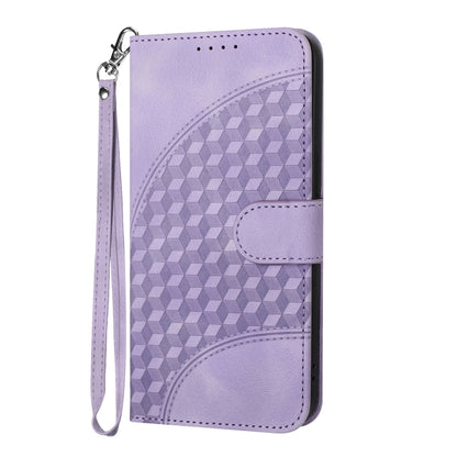 For Google Pixel 9 Elephant Head Embossed Phone Leather Case with Lanyard(Light Purple) by buy2fix