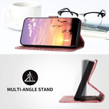 For Google Pixel 10 Pro XL Elephant Head Embossed Phone Leather Case with Lanyard(Pink) - Google Cases by buy2fix | Online Shopping UK | buy2fix
