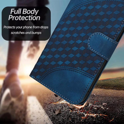 For Google Pixel 10 Pro XL Elephant Head Embossed Phone Leather Case with Lanyard(Royal Blue) - Google Cases by buy2fix | Online Shopping UK | buy2fix