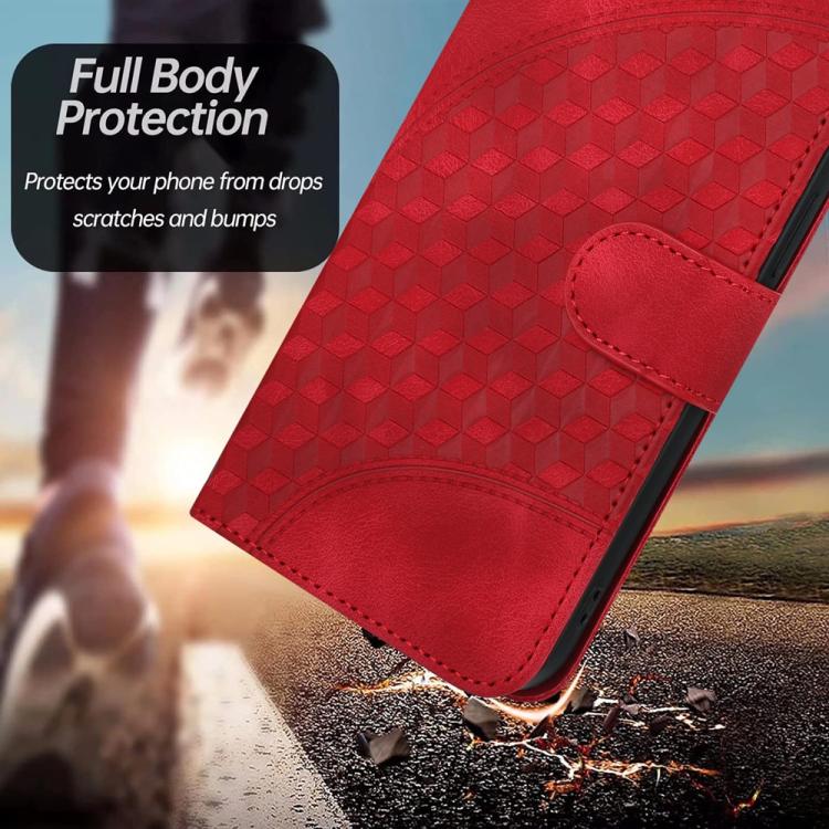 For Google Pixel 10 / Pixel 10 Pro Elephant Head Embossed Phone Leather Case with Lanyard(Red) - Google Cases by buy2fix | Online Shopping UK | buy2fix