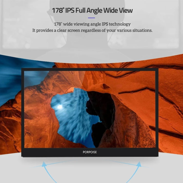 17.3 inch FHD 1920x1080P IPS Screen Portable Monitor(No Charger) by buy2fix