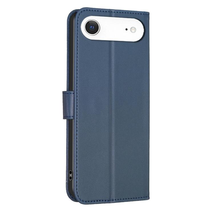 For iPhone Air Four-leaf Embossed Leather Phone Case(Blue) - iPhone Air Cases by buy2fix | Online Shopping UK | buy2fix
