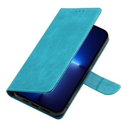 For Motorola Edge 5G 2024 Calf Texture Buckle Flip Leather Phone Case(Light Blue) by buy2fix