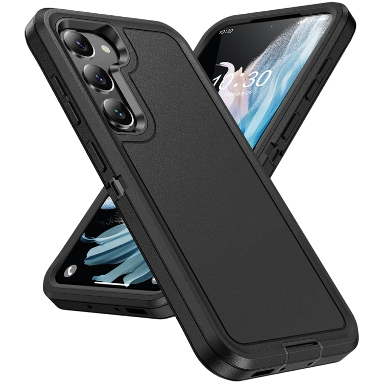 For Samsung Galaxy S24+ 5G / S25+ 5G Life Waterproof Rugged Phone Case(Black) - Galaxy S24+ 5G Cases by buy2fix | Online Shopping UK | buy2fix