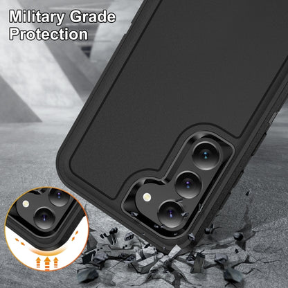 For Samsung Galaxy S24+ 5G / S25+ 5G Life Waterproof Rugged Phone Case(Black) - Galaxy S24+ 5G Cases by buy2fix | Online Shopping UK | buy2fix