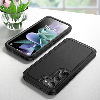 For Samsung Galaxy S24 5G / S25 5G Life Waterproof Rugged Phone Case(Black) - Galaxy S24 5G Cases by buy2fix | Online Shopping UK | buy2fix