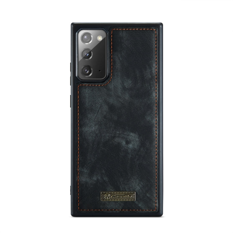 For Samsung Galaxy Note20 CaseMe-008 Detachable Multifunctional Horizontal Flip Leather Case with Card Slot & Holder & Zipper Wallet & Photo Frame(Black) - Galaxy Note20 Cases by CaseMe | Online Shopping UK | buy2fix