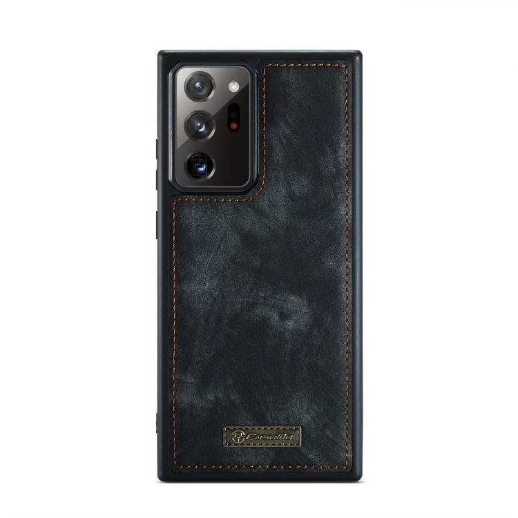 For Samsung Galaxy Note20 Ultra CaseMe-008 Detachable Multifunctional Horizontal Flip Leather Case with Card Slot & Holder & Zipper Wallet & Photo Frame(Black) - Galaxy Note20 Ultra Cases by CaseMe | Online Shopping UK | buy2fix