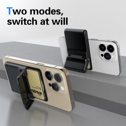 Strong Magnetic Adsorption Card Holder(Black) - Adhesive Card Holders by buy2fix | Online Shopping UK | buy2fix