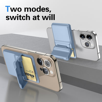 Strong Magnetic Adsorption Card Holder(Light Purple) - Adhesive Card Holders by buy2fix | Online Shopping UK | buy2fix