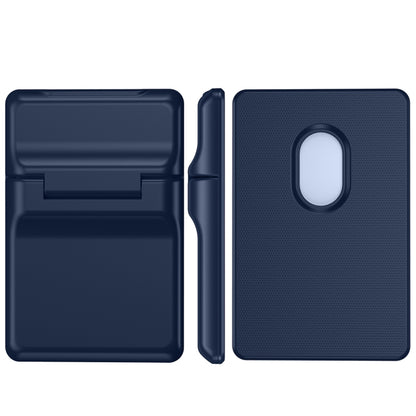 Strong Magnetic Adsorption Card Holder(Dark Blue) - Adhesive Card Holders by buy2fix | Online Shopping UK | buy2fix