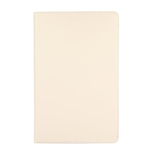 For Lenovo Tab M11 / Xiaoxin Pad 11 2024 360 Degree Rotation Litchi Texture Leather Tablet Case(White) - Lenovo by buy2fix | Online Shopping UK | buy2fix