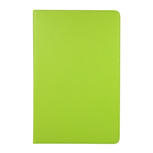 For Lenovo Tab M11 / Xiaoxin Pad 11 2024 360 Degree Rotation Litchi Texture Leather Tablet Case(Green) - Lenovo by buy2fix | Online Shopping UK | buy2fix
