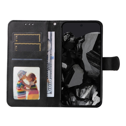 For Google Pixel 9 Pro Classic Calf Texture Flip Leather Phone Case(Black) by buy2fix