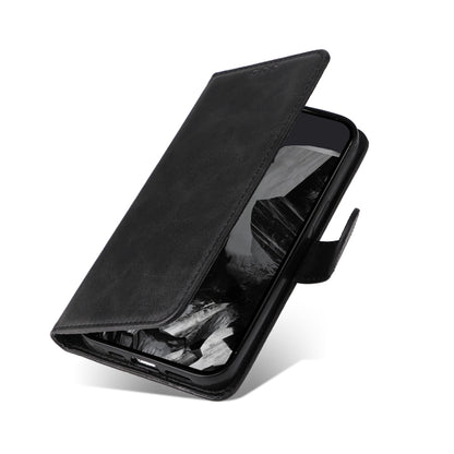 For Google Pixel 9 Pro Classic Calf Texture Flip Leather Phone Case(Black) by buy2fix