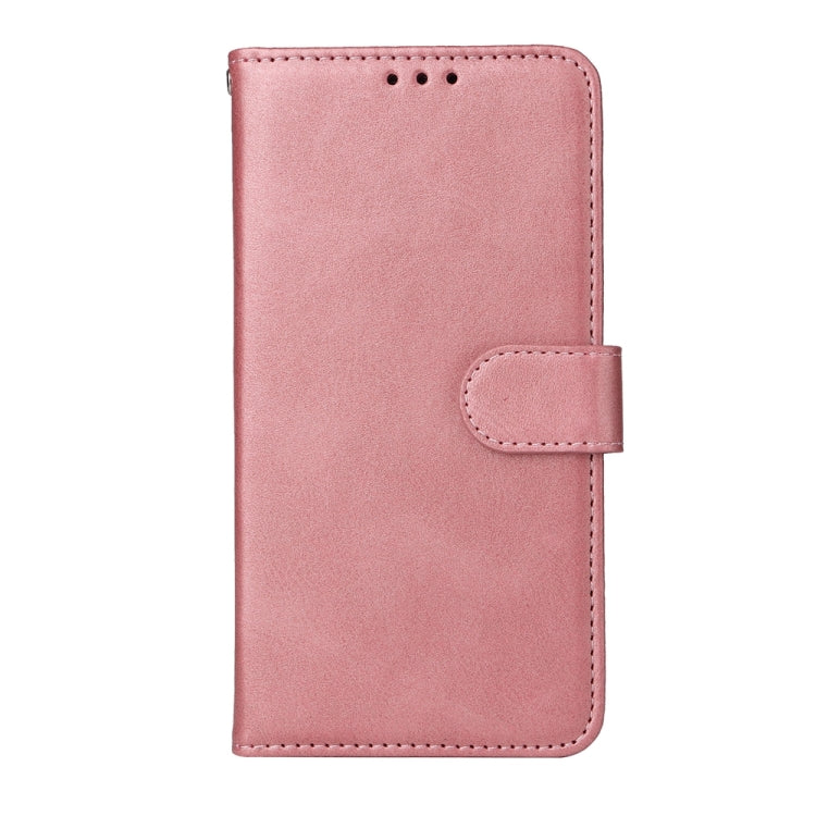 For Google Pixel 9 Classic Calf Texture Flip Leather Phone Case(Rose Gold) by buy2fix