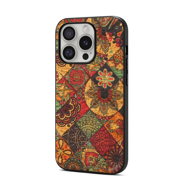 For iPhone 16 Pro Max Four Seasons Flower Language Series TPU Phone Case(Autumn Yellow) by buy2fix