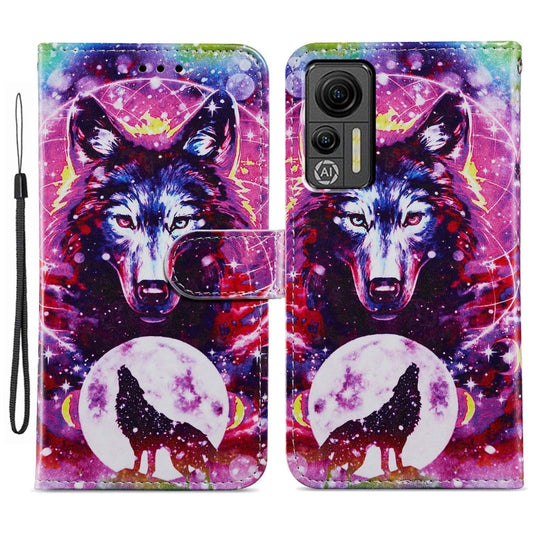For Ulefone Note 14 Painted Pattern Horizontal Flip Leather Phone Case(Wolf Totem) by buy2fix