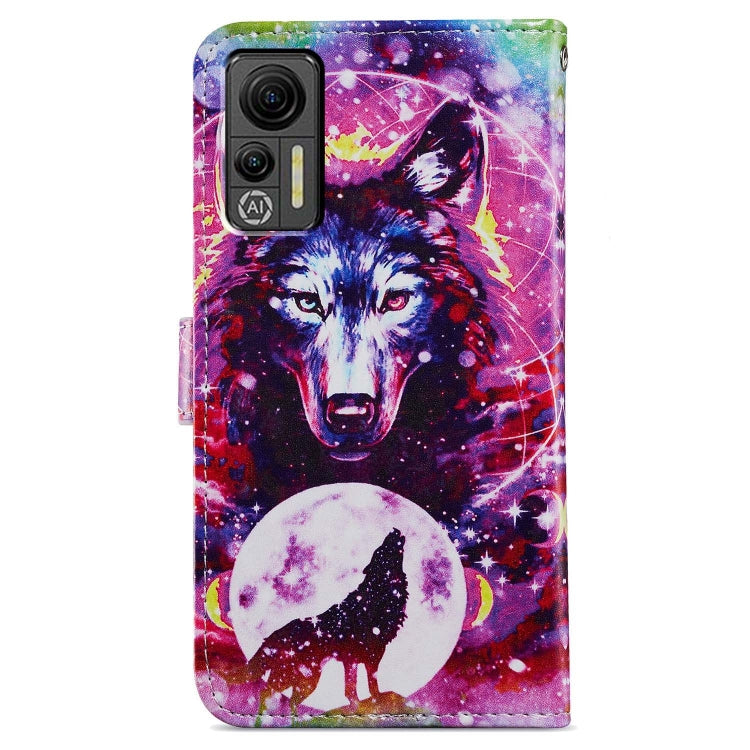 For Ulefone Note 14 Painted Pattern Horizontal Flip Leather Phone Case(Wolf Totem) by buy2fix