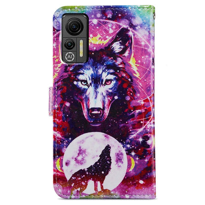 For Ulefone Note 14 Painted Pattern Horizontal Flip Leather Phone Case(Wolf Totem) by buy2fix