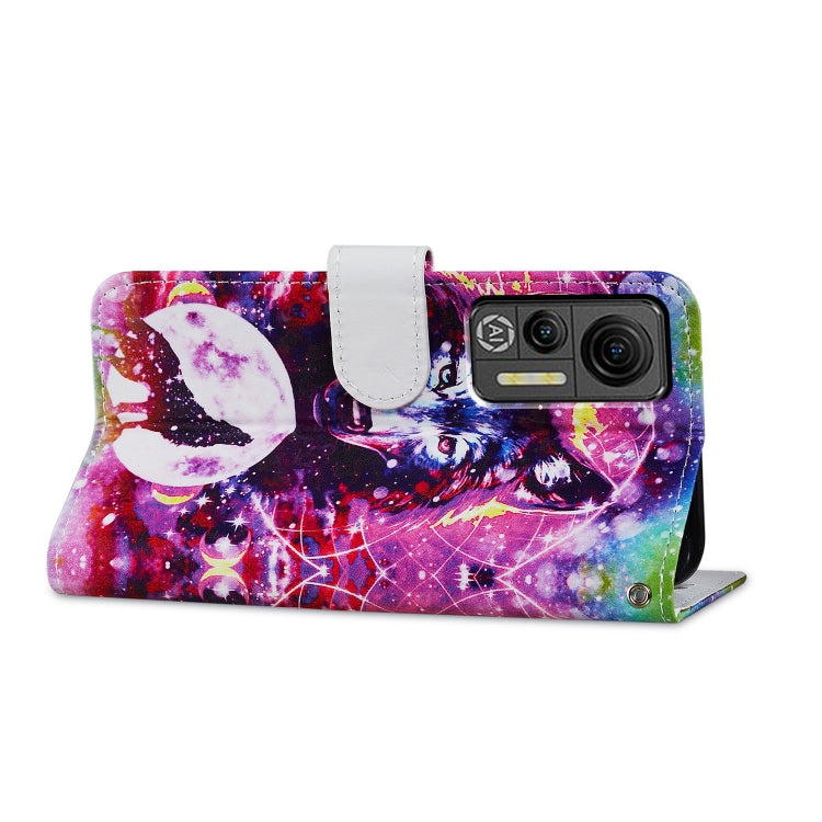 For Ulefone Note 14 Painted Pattern Horizontal Flip Leather Phone Case(Wolf Totem) by buy2fix