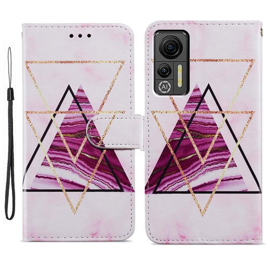 For Ulefone Note 14 Painted Pattern Horizontal Flip Leather Phone Case(Marble) by buy2fix