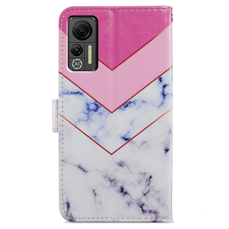 For Ulefone Note 14 Painted Pattern Horizontal Flip Leather Phone Case(Smoke Marble) by buy2fix