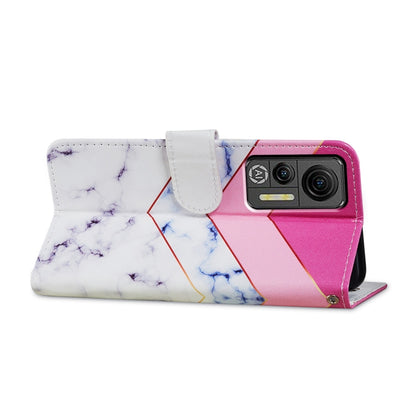 For Ulefone Note 14 Painted Pattern Horizontal Flip Leather Phone Case(Smoke Marble) by buy2fix