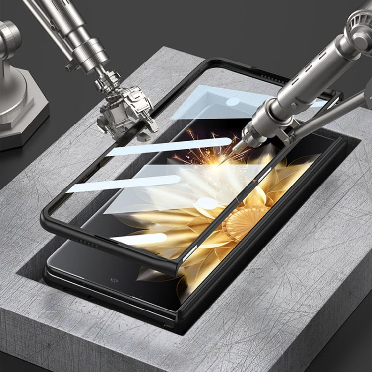 For Honor Magic V2 GKK Integrated Magnetic Folding Hinge All-inclusive Phone Case(Gold) - Honor Cases by GKK | Online Shopping UK | buy2fix