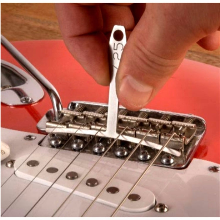 9 in 1 Guitar T-shaped ruler Neck Fingerboard Frets Radian, String Yard Radian Adjustable Measuring Caliper - Guitar Tuner Accessories by buy2fix | Online Shopping UK | buy2fix