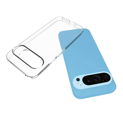 For Google Pixel 9 Waterproof Texture TPU Phone Case(Transparent) by buy2fix