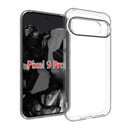 For Google Pixel 9 Pro Waterproof Texture TPU Phone Case(Transparent) by buy2fix