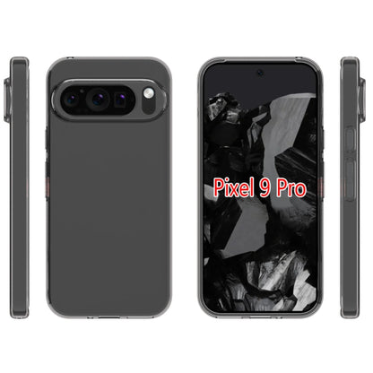 For Google Pixel 9 Pro Waterproof Texture TPU Phone Case(Transparent) by buy2fix