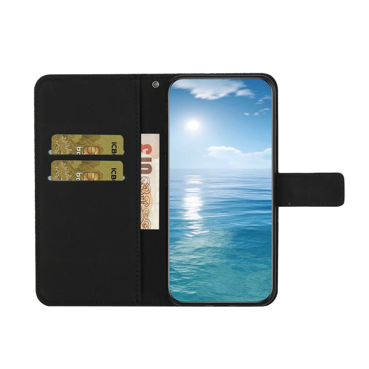 For Google Pixel 9 / 9 Pro Ethnic Style Embossed Pattern Leather Phone Case(Black) by buy2fix