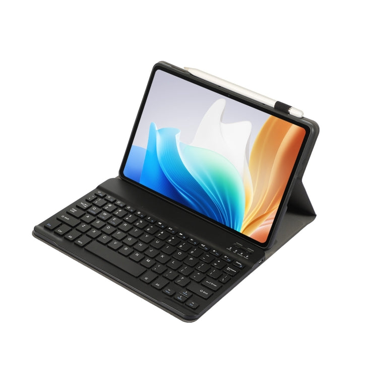 For OnePlus Pad Go / OPPO Pad Air2 / Neo OP14 TPU Ultra-thin Detachable Bluetooth Keyboard Leather Case(Black) - OPPO Keyboard by buy2fix | Online Shopping UK | buy2fix