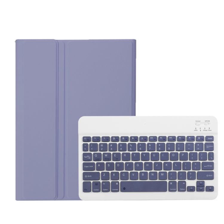 For OnePlus Pad Go / OPPO Pad Air2 / Neo OP14 TPU Ultra-thin Detachable Bluetooth Keyboard Leather Case(Purple) - OPPO Keyboard by buy2fix | Online Shopping UK | buy2fix