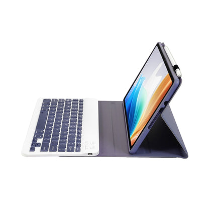 For OnePlus Pad Go / OPPO Pad Air2 / Neo OP14 TPU Ultra-thin Detachable Bluetooth Keyboard Leather Case(Purple) - OPPO Keyboard by buy2fix | Online Shopping UK | buy2fix