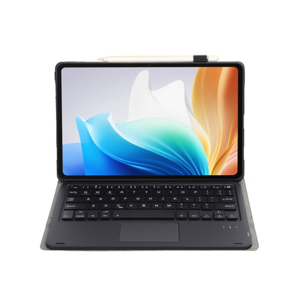 For OnePlus Pad Go / OPPO Pad Air2 / Neo OP14-A TPU Ultra-thin Detachable Bluetooth Keyboard Leather Case with Touchpad(Black) - OPPO Keyboard by buy2fix | Online Shopping UK | buy2fix