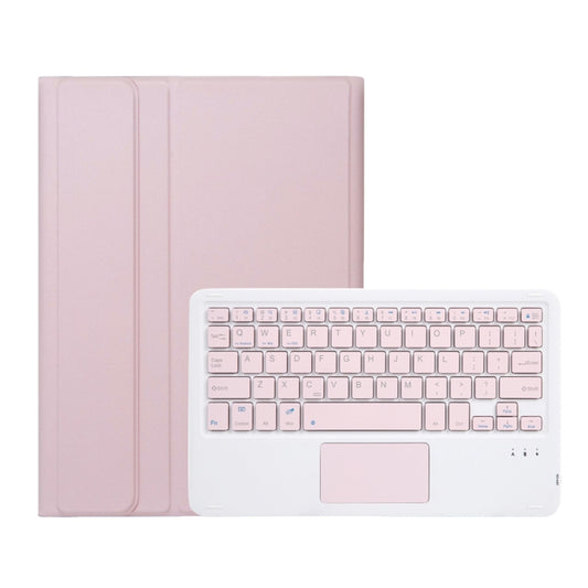 For OnePlus Pad Go / OPPO Pad Air2 / Neo OP14-A TPU Ultra-thin Detachable Bluetooth Keyboard Leather Case with Touchpad(Pink) - OPPO Keyboard by buy2fix | Online Shopping UK | buy2fix