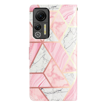 For Ulefone Note 14 Colored Drawing Leather Phone Case(Pink Marble) by buy2fix