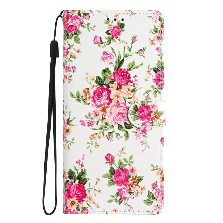 For Ulefone Note 14 Colored Drawing Leather Phone Case(Peonies) by buy2fix