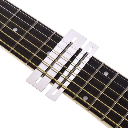 Guitar Neck Measuring Ruler Guitar Sharpening File Guitar Neck Notch Ruler Fret Polishing Pad - Guitar Tuner Accessories by buy2fix | Online Shopping UK | buy2fix